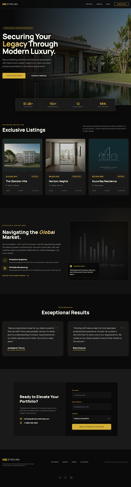 Real Estate Broker Variant 3