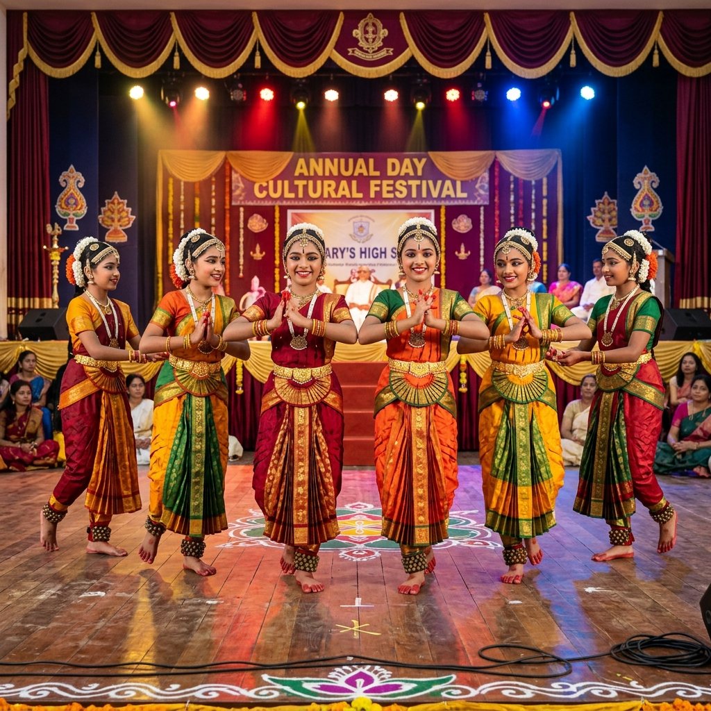 Classical dance performance