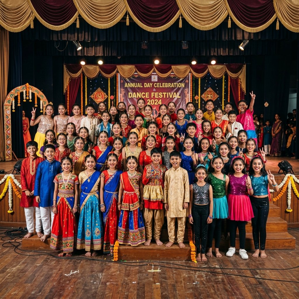 Dance team group photo